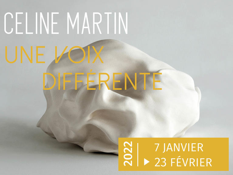 Oeuvre en céramique de l'artiste Céline Martin